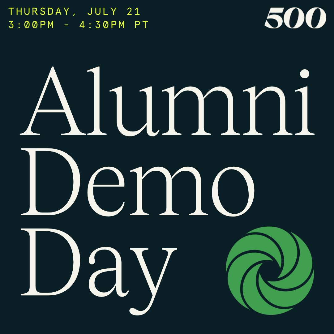500 Alumni Demo Day