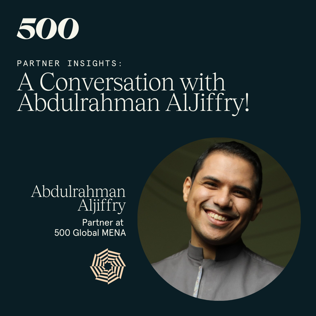 Partner Insights – A Conversation with Abdulrahman AlJiffry!
